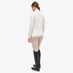 CT Holiday Half Zip Cashmere Blend Sweater