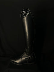 Tricolore Salentino 02 Smooth Black w/ 3 Crystals - In Stock