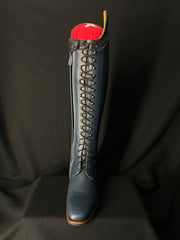 DeNiro Tintoretto Custom Dressage Boots Wrat Blu Oceano & Infinito Sky