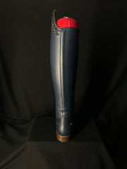 DeNiro Tintoretto Custom Dressage Boots Wrat Blu Oceano & Infinito Sky