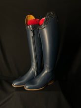 DeNiro Bellini Custom Dressage Boots Wrat Blu Oceano & Infinito Sky