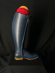 DeNiro Bellini Custom Dressage Boots Wrat Blu Oceano & Infinito Sky - In Stock