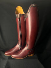 DeNiro Raffaello Custom Dressage Boots Wrat Mosto with Buongiorno Brown