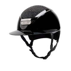 KASK Star Lady Pure Shine Black-Black Crystals Waterfence Diamond Mix