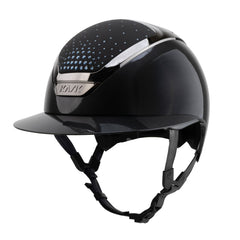KASK Star Lady Pure Shine Anthracite-Anthracite Crystals Passage Blue Montana