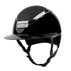 KASK Star Lady Pure Shine Black-Black Crystals Passage Graphite