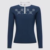 CT Girls Mini Orbit Print Jersey L/S Competition Shirt