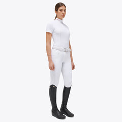 CT Womens Revo 3-D Jersey Mesh S/S Zip Competition Polo