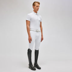 CT Jersey S/S Competition Zip Polo with Pocket