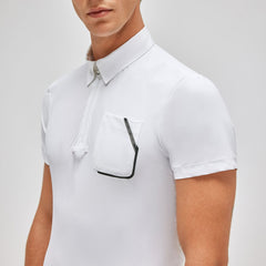 CT Jersey S/S Competition Zip Polo with Pocket