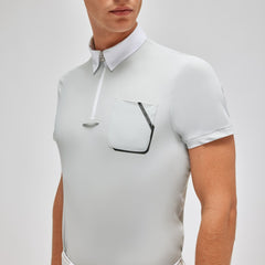 CT Jersey S/S Competition Zip Polo with Pocket