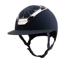KASK Star Lady Chrome Navy-Silver Crystals Riviera Navy Diamond