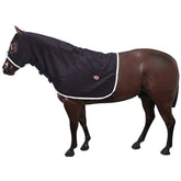 Kool Master Cotton Show Hood Navy w/White Binding