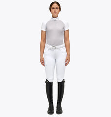 CT Mitered Corner Jersey S/S Zip Competition Polo