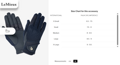 LeMieux Pro Mesh Gloves
