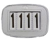 Hamag Leather Saddle Cloth Number Holders (Pair)