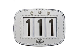Hamag Leather Saddle Cloth Number Holders (Pair)
