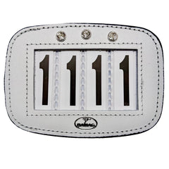 Hamag Leather Saddle Cloth Number Holders (Pair)