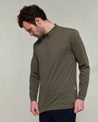 DADA Sport Albe - Long sleeve technical riding polo for men