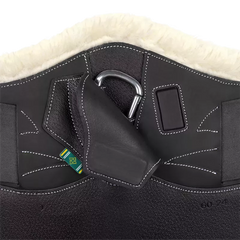 Devoucoux Chiberta Belly Guard Girth with Artificial Sheepskin