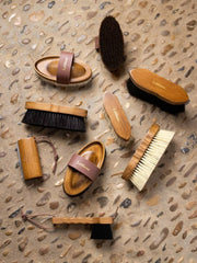 LeMieux Artisan Lambswool Body Brush Brown