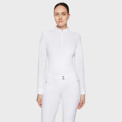 Samshield Louisella One-Colour Short Collar L/S Competition Shirt