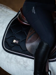 Equestrian Stockholm Jump Saddlepad Black Edition