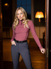 LeMieux Debossed Leather Belt