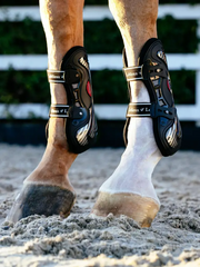 LeMieux Exo-Flex® Tendon Boot Black/Silver
