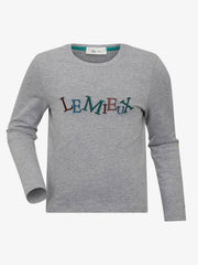 LeMieux Mini Jamie Long Sleeve Top Grey