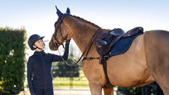 LeMieux Crystal Suede Close Contact Square