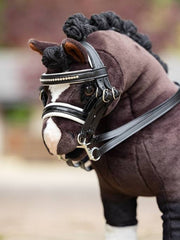 LeMieux New Toy Pony Double Bridle Black