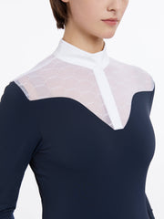 LeMieux Emily Long Sleeve Show Shirt White