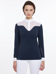 LeMieux Emily Long Sleeve Show Shirt White