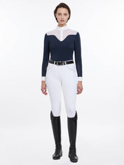LeMieux Emily Long Sleeve Show Shirt White