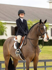 LeMieux Merino+ Hunter Saddle Pad White/White