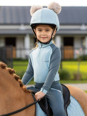 LeMieux Mini Double Pom Hat Silk