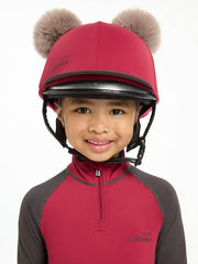 LeMieux Mini Double Pom Hat Silk