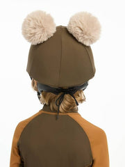 LeMieux Mini Double Pom Hat Silk