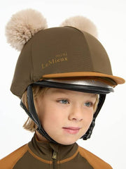 LeMieux Mini Double Pom Hat Silk