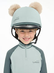 LeMieux Mini Double Pom Hat Silk