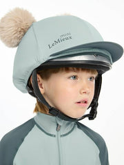 LeMieux Mini Double Pom Hat Silk