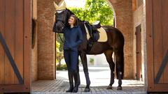 Lemieux Suede Dressage Square SS25