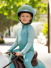 LeMieux Mini Double Pom Hat Silk SS25