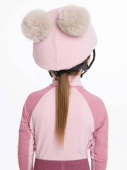 LeMieux Mini Double Pom Hat Silk SS25