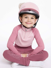 LeMieux Mini Double Pom Hat Silk SS25