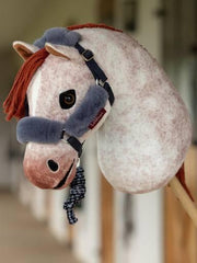 LeMieux Hobby Horse Comfort Headcollar & Leadrope Navy