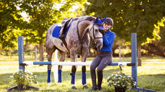 LeMieux Suede Close Contact Square