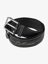 LeMieux Signature Leather Belt Black