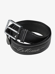 LeMieux Signature Leather Belt Black